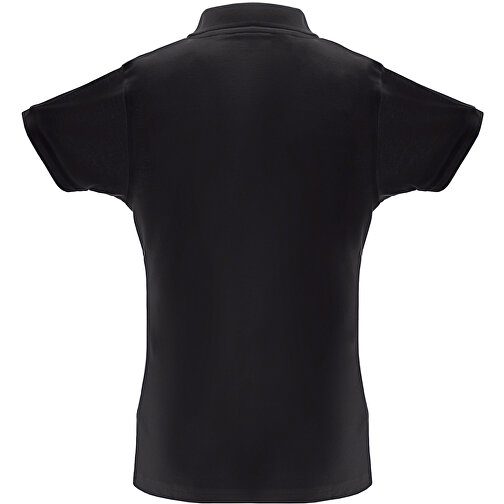 THC BERLIN WOMEN. Damen Poloshirt , schwarz, Baumwolle und Polyester, XXL, 55,00cm x 1,00cm x 70,00cm (Länge x Höhe x Breite), Bild 2