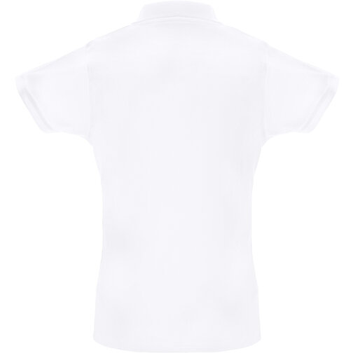 THC BERLIN WOMEN WH. Poloshirt Für Damen Mit Kurzen Ärmeln , weiß, Baumwolle und Polyester, XL, 68,00cm x 1,00cm x 52,00cm (Länge x Höhe x Breite), Bild 2