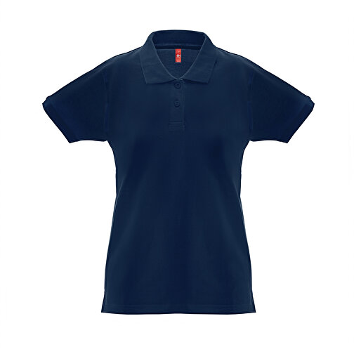 THC MONACO WOMEN. Damen Poloshirt , blau, Baumwolle, XL, 68,00cm x 1,00cm x 52,00cm (Länge x Höhe x Breite), Bild 1