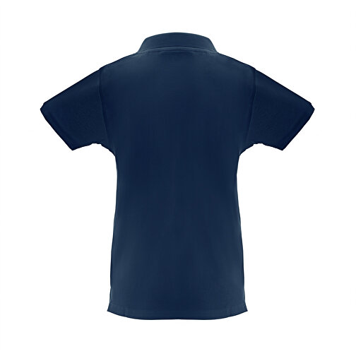 THC MONACO WOMEN. Damen Poloshirt , blau, Baumwolle, XL, 68,00cm x 52,00cm (Länge x Breite), Bild 2