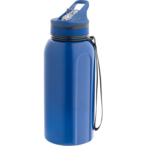 TYSON. Sportflasche 1200 Ml Aus PETG , blau, rPET, 1,00cm (Höhe), Bild 1