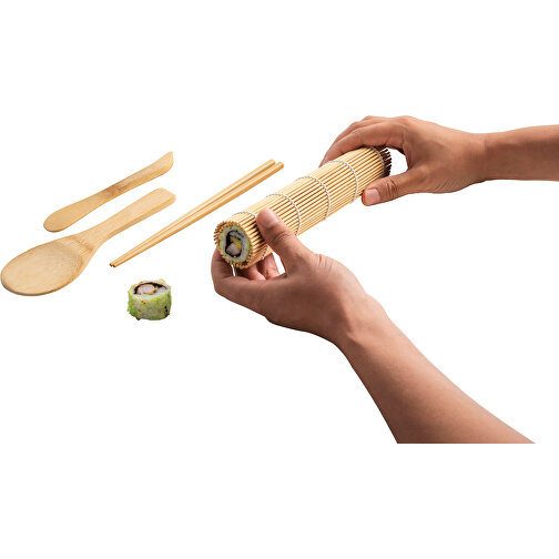 MORIMOTO. Sushi Set , natur, Bambus, 1,00cm (Höhe), Bild 5