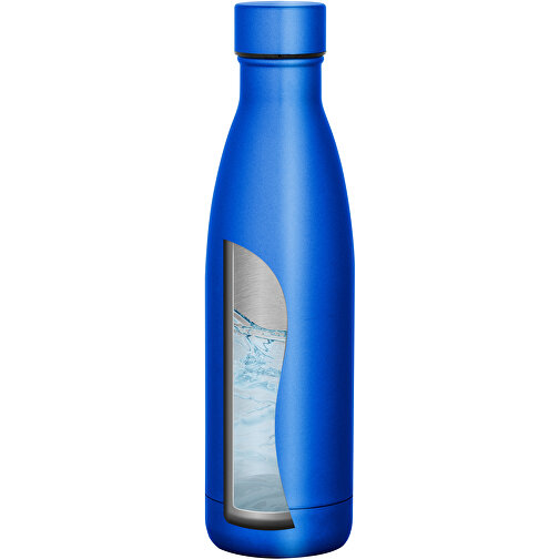 BUFFON. 500-ml-Thermosflasche Aus Rostfreiem Stahl , königsblau, Edelstahl, 334,00cm (Höhe), Bild 3