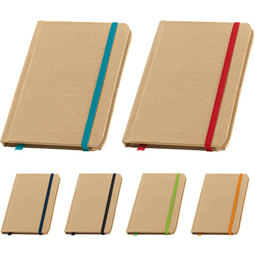 FLAUBERT. Pocket Notizbuch Mit Recyceltem Papier , hellblau, Karton, 96,00cm (Höhe), Bild 3
