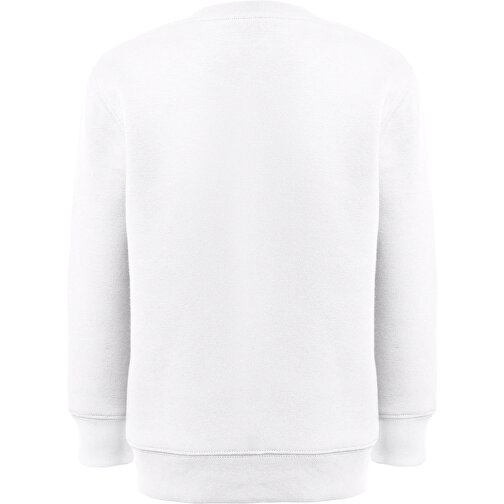 THC DELTA KIDS WH. Sweatshirt Für Kinder , weiß, Baumwolle. Recycelter Polyester, 6, 50,00cm x 1,00cm x 38,00cm (Länge x Höhe x Breite), Bild 2
