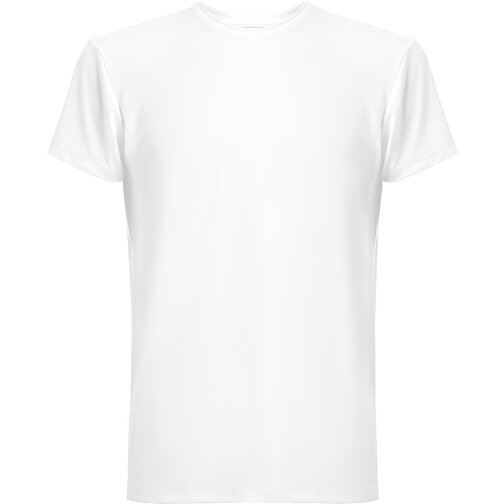 TUBE WH. T-Shirt Aus Polyester Und Elastan. Weiße Farbe , weiß, Polyester. Elastan, M, 73,00cm x 1,00cm x 54,50cm (Länge x Höhe x Breite), Bild 1