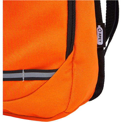 Trails GRS RPET Outdoor Rucksack 6,5 L , orange, GRS zertifiziertes recyceltes Polyester, 22,00cm x 36,00cm x 8,50cm (Länge x Höhe x Breite), Bild 8