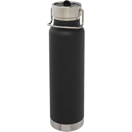 Thor 750 Ml Kupfer-Vakuum Sportflasche Mit Trinkhalm , schwarz, Edelstahl, PP Kunststoff, 7,70cm x 28,20cm x 7,70cm (Länge x Höhe x Breite), Bild 8
