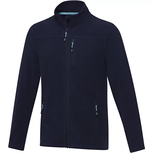 Veste Amber pour homme en polaire recyclée GRS entièrement zippée, Image 1