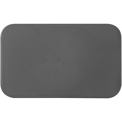 MIYO Lunchbox , grau / grau, PP Kunststoff, 18,00cm x 6,00cm x 11,00cm (Länge x Höhe x Breite), Bild 4