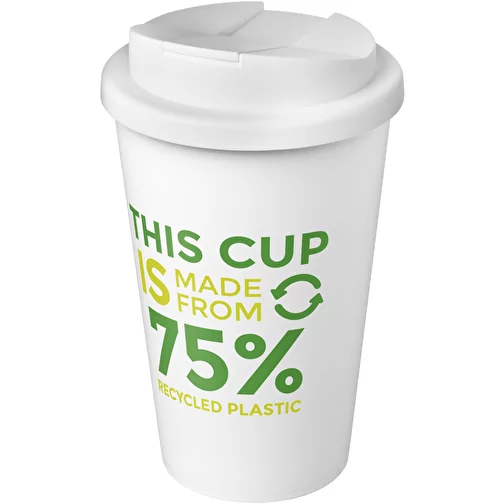 Gobelet Americano® Eco recyclé de 350ml avec couvercle anti-déversement, Image 2