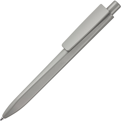 Kugelschreiber RIDGE , Ritter-Pen, stein-grau, ABS-Kunststoff, 141,00cm (Länge), Bild 2