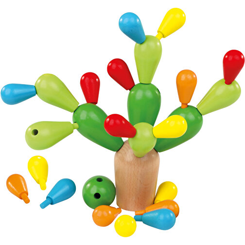 Balanseringsspel Kaktus färgglada, Bild 2