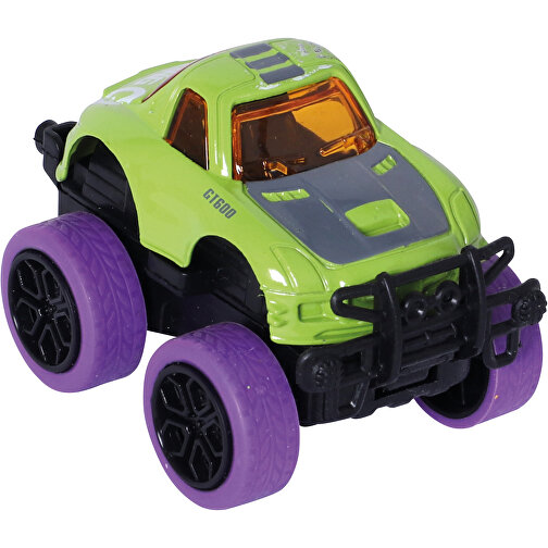 Mini-Monstercar Metall Mit Rückzugmotor, Sortiert , , 6,50cm x 4,30cm x 4,30cm (Länge x Höhe x Breite), Bild 7