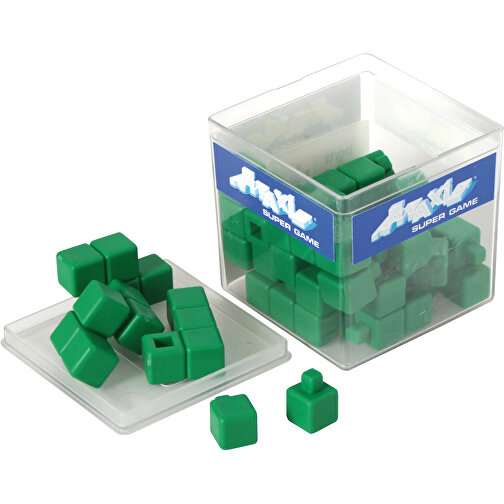 Abraxis Grün, 3D-Würfelpuzzle , , 7,50cm x 7,50cm x 7,50cm (Länge x Höhe x Breite), Bild 1