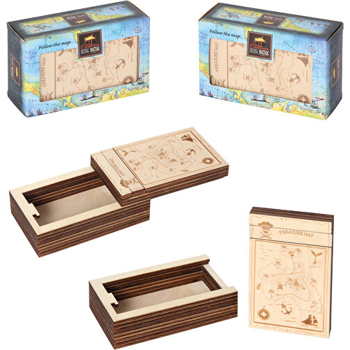 Trickkiste Caribbean Secret Escape Box*** , , 14,50cm x 5,50cm x 9,00cm (Länge x Höhe x Breite), Bild 1