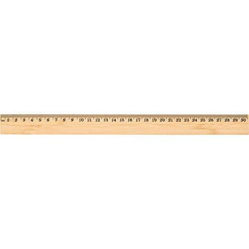 Baris , holzfarben, Bambus, 31,00cm x 0,30cm x 2,50cm (Länge x Höhe x Breite), Bild 1