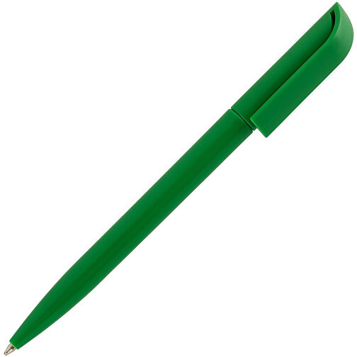 Eclipse Kugelschreiber - Recycelt , Green&Good, grün, recycelter Kunststoff, 13,50cm (Länge), Bild 2