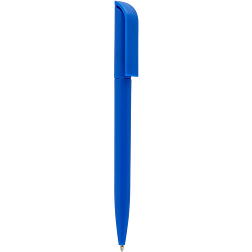 Eclipse Kugelschreiber - Recycelt , Green&Good, blau, recycelter Kunststoff, 13,50cm (Länge), Bild 1