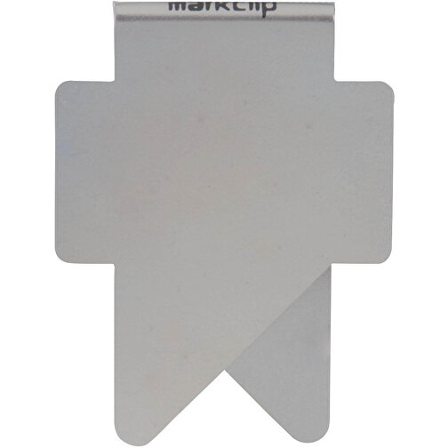 Büroklammer Wingclip Double Sided Shape 2 , silber, Rostfrei Federbandstahl, 2,90cm x 2,10cm (Länge x Breite), Bild 1