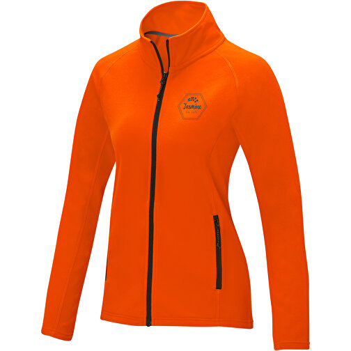 Zelus Fleecejacke Für Damen , orange, 100% Polyester, 140 g/m2, XXL, , Bild 2