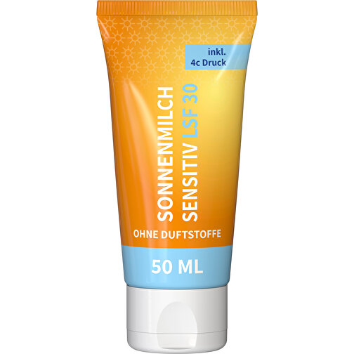 Solmelk SPF 30 (sens.), tube på 50 ml, Bilde 1