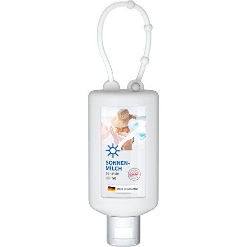 Solmjölk SPF 50 (sens.), 50 ml Bumper (frost), Body Label (R-PET), Bild 1