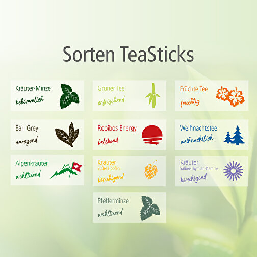 TeaStick - Grønn te ingefær sitron - Individ. Design, Bilde 3