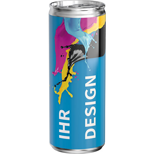 Energy Drink Zuckerfrei, Body Label , Aluminium, Folie, 5,30cm x 13,50cm x 5,30cm (Länge x Höhe x Breite), Bild 3