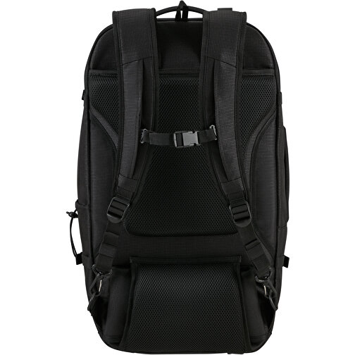 Samsonite-Roader-Travel Backpack S 38L , Samsonite, deep black, 100% RECYCLED PET POLYESTER, 57,00cm x 26,00cm x 33,00cm (Länge x Höhe x Breite), Bild 2