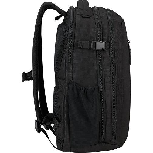 Samsonite-Roader-Laptop Backpack M , Samsonite, deep black, 100% RECYCLED PET POLYESTER, 44,00cm x 23,00cm x 33,00cm (Länge x Höhe x Breite), Bild 5