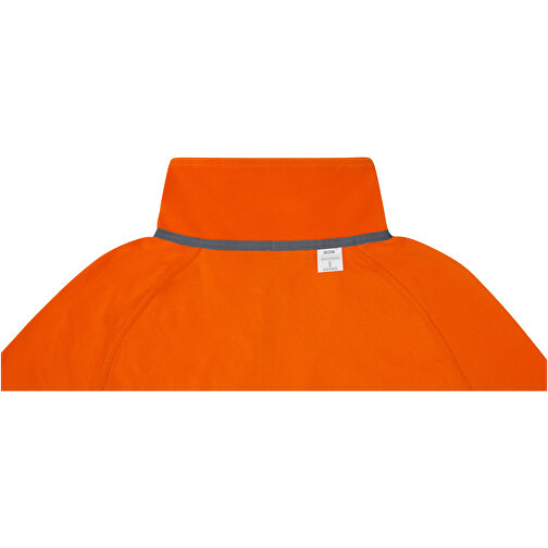 Zelus Fleecejacke Für Herren , orange, Microfleece 100% Polyester, 140 g/m2, M, , Bild 5