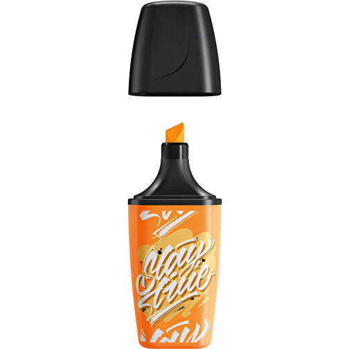 STABILO BOSS MINI By Snooze One Leuchtmarkierer/Marker , Stabilo, orange, Kunststoff, 6,70cm x 1,50cm x 2,60cm (Länge x Höhe x Breite), Bild 2