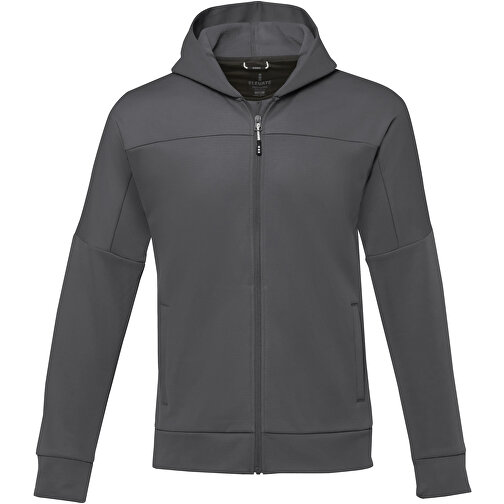 Nubia Performance Kapuzensweatjacke Für Herren , storm grey, Strick 70% Polyester, 30% Sorona®, 245 g/m2, XS, , Bild 3