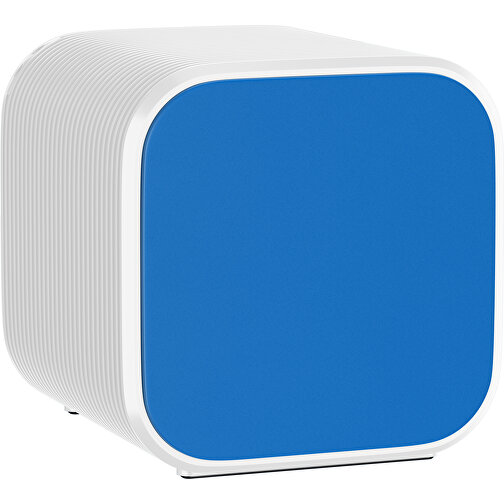 Bluetooth-Lautsprecher Double-Sound , kobaltblau / weiß, ABS Kunststoff, 6,00cm x 6,00cm x 6,00cm (Länge x Höhe x Breite), Bild 1