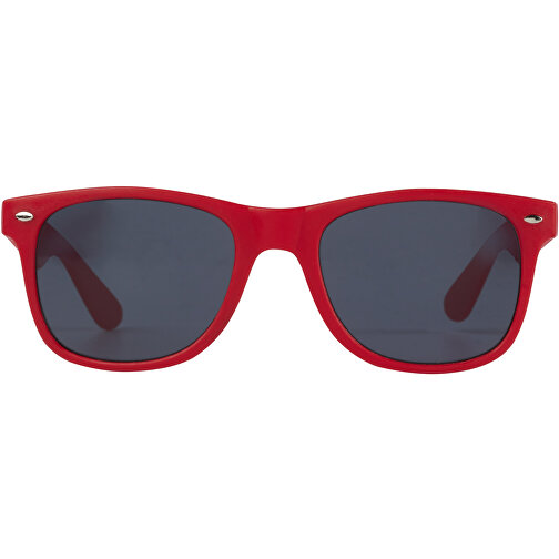 Sun Ray Sonnenbrille Aus Recyceltem Kunststoff , rot, Recycelter Kunststoff, 14,50cm x 4,90cm (Länge x Breite), Bild 3