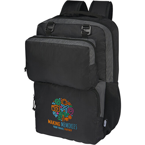 Trailhead plecak na 15-calowego laptopa o pojemności 14 l z recyklingu z certyfikatem GRS, Obraz 2