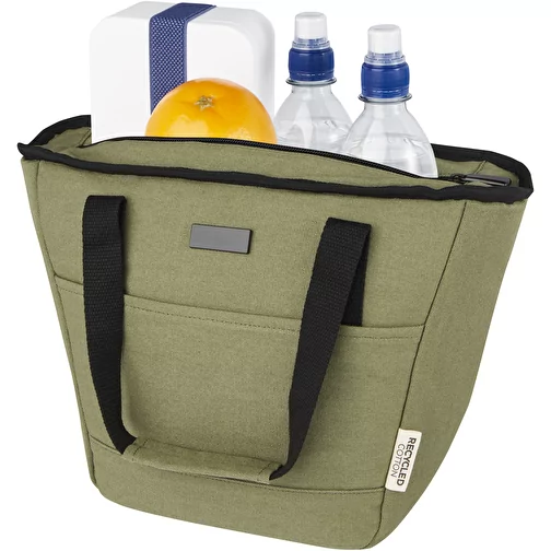 Sac-repas isotherme Joey de 6 L en toile recyclée GRS pour 9 canettes, Image 5