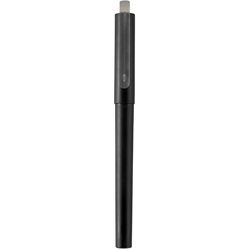 Mauna Recycelter PET Gel-Kugelschreiber , schwarz, Recycelter PET Kunststoff, 14,30cm (Länge), Bild 6