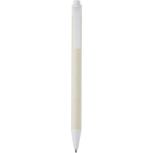 Dairy Dream Kugelschreiber Aus Recyceltem Milchkarton , weiß, Recycelter Karton, PLA Kunststoff, 14,00cm (Länge), Bild 4