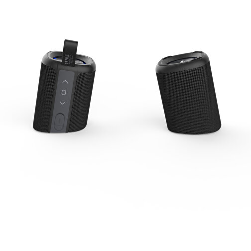 Prixton Aloha Bluetooth® Lautsprecher , schwarz, Kunststoff, 23,50cm x 8,50cm x 8,50cm (Länge x Höhe x Breite), Bild 4