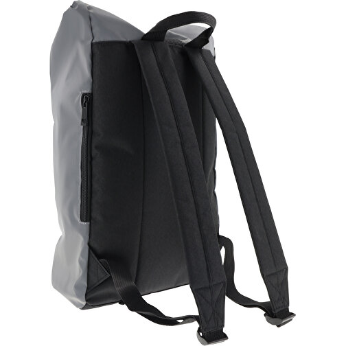 Reflekterande ryggsäck med rulltopp 26x13x50 cm, Bild 2