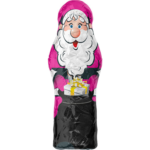 MyBrand Santa Maxi , pink / schwarz, Alufolie, 13,00cm x 3,00cm x 5,00cm (Länge x Höhe x Breite), Bild 1
