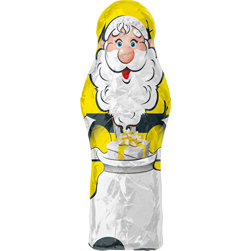 MyBrand Santa Maxi , gelb / weiss, Alufolie, 13,00cm x 3,00cm x 5,00cm (Länge x Höhe x Breite), Bild 1