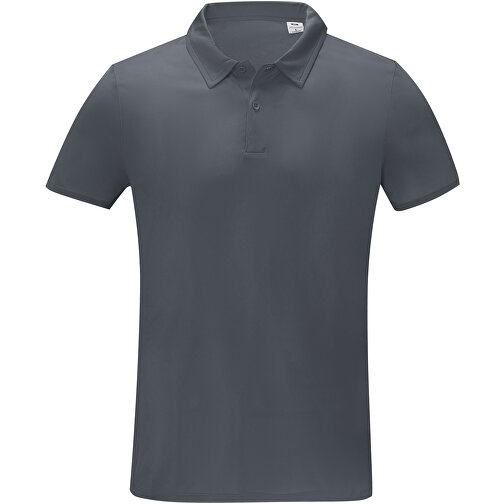 Deimos Poloshirt Cool Fit Mit Kurzärmeln Für Herren , storm grey, Mesh mit Cool Fit Finish 100% Polyester, 105 g/m2, 4XL, , Bild 3
