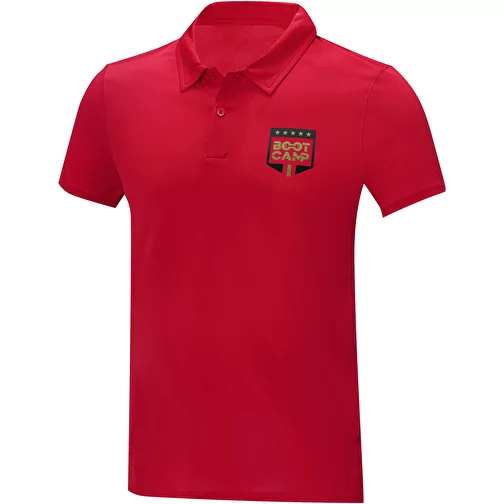 Polo Deimos en tissu léger et à manches courtes pour homme, Image 2