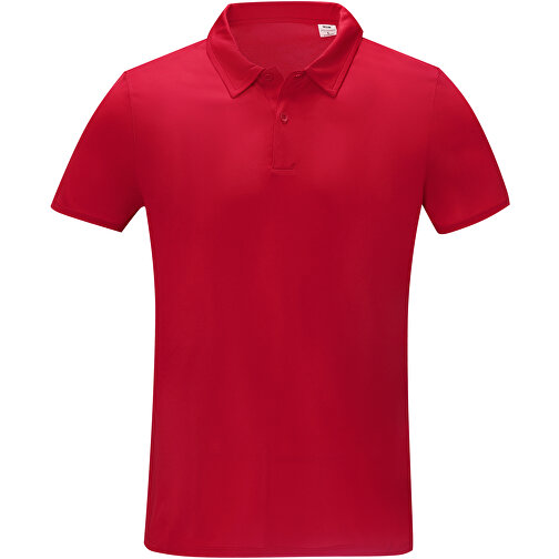Deimos Poloshirt Cool Fit Mit Kurzärmeln Für Herren , rot, Mesh mit Cool Fit Finish 100% Polyester, 105 g/m2, M, , Bild 3