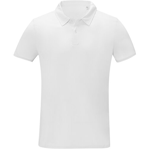 Deimos Poloshirt Cool Fit Mit Kurzärmeln Für Herren , weiß, Mesh mit Cool Fit Finish 100% Polyester, 105 g/m2, XL, , Bild 3