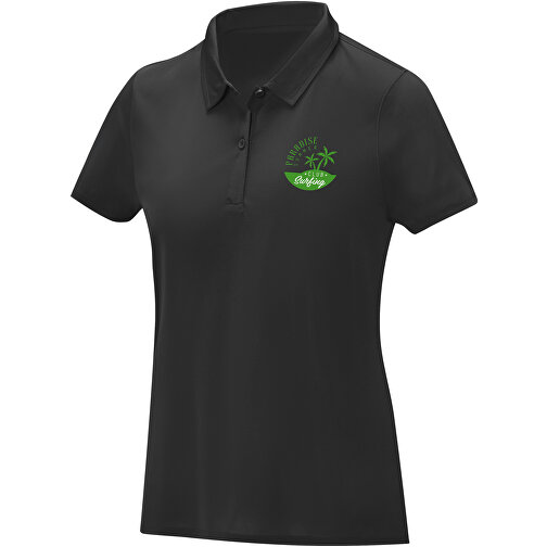 Deimos Poloshirt Cool Fit Mit Kurzärmeln Für Damen , schwarz, Mesh mit Cool Fit Finish 100% Polyester, 105 g/m2, XXL, , Bild 2
