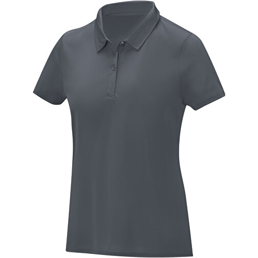 Deimos Poloshirt Cool Fit Mit Kurzärmeln Für Damen , storm grey, Mesh mit Cool Fit Finish 100% Polyester, 105 g/m2, XL, , Bild 1
